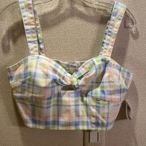 Bar lll crop top